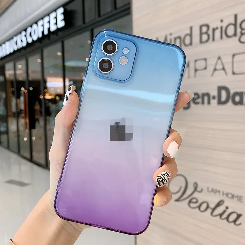 Transparent Gradient Phone Case