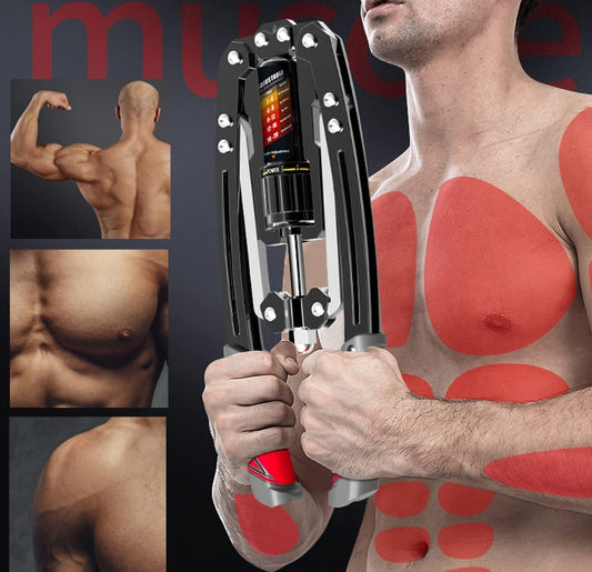 EAST MOUNT Twister Arm Exerciser - Adjustable 22-440lbs Hydraulic Power, Home Chest Expander, Shoulder Muscle Training Fitness Equipment, Arm Enhanced Exercise Strengthener.