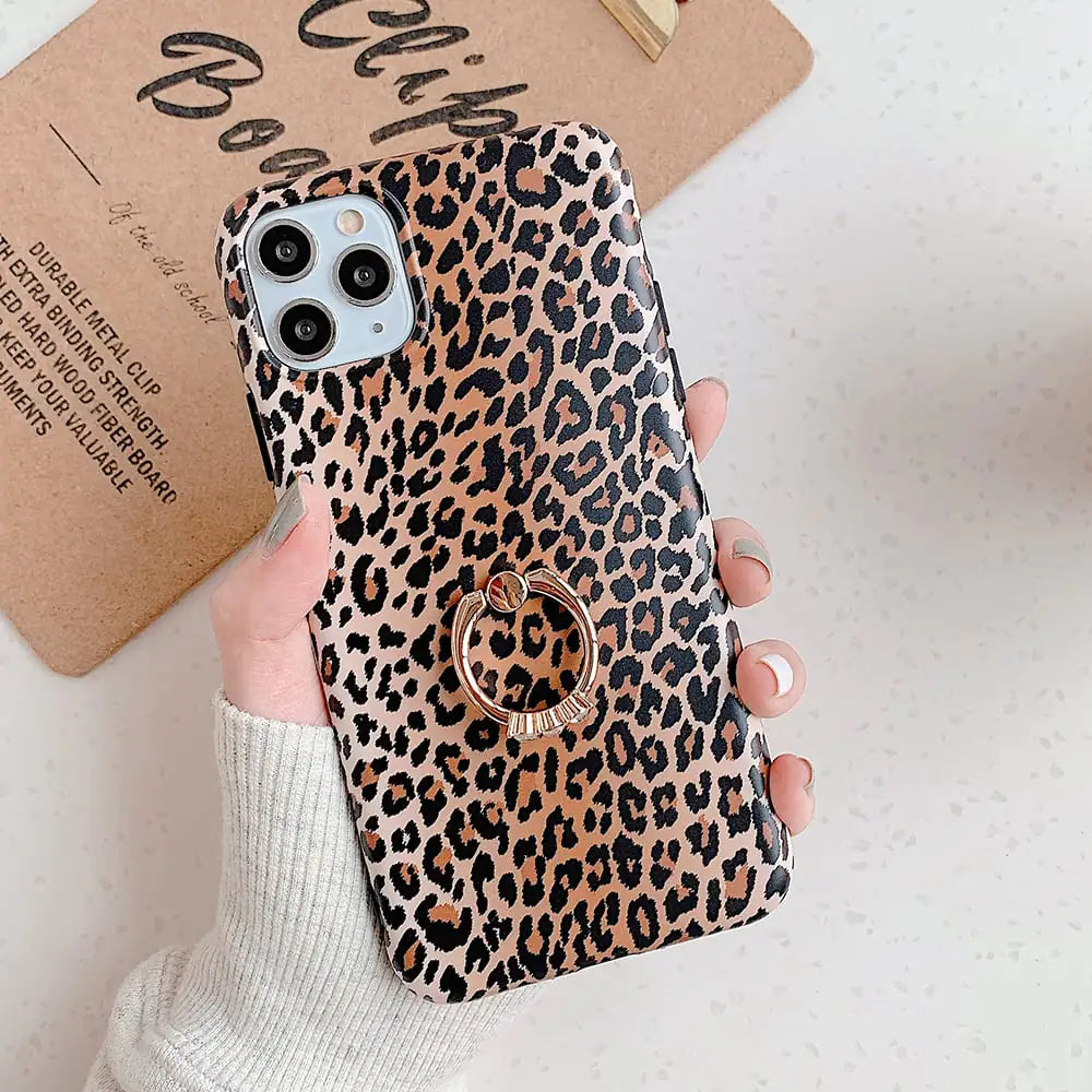 Leopard Gradient Phone Case